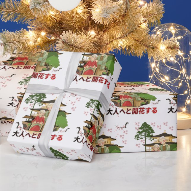 Papel De Presente Bloom into adulthood (Feriados)