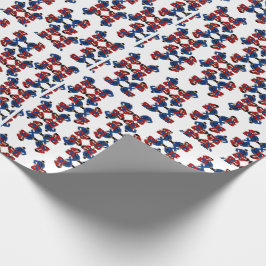 Papel De Presente Bloqueio de Perna BJJ