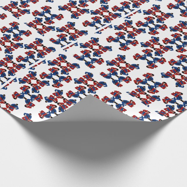 Papel De Presente Bloqueio de Perna BJJ (Ponta)