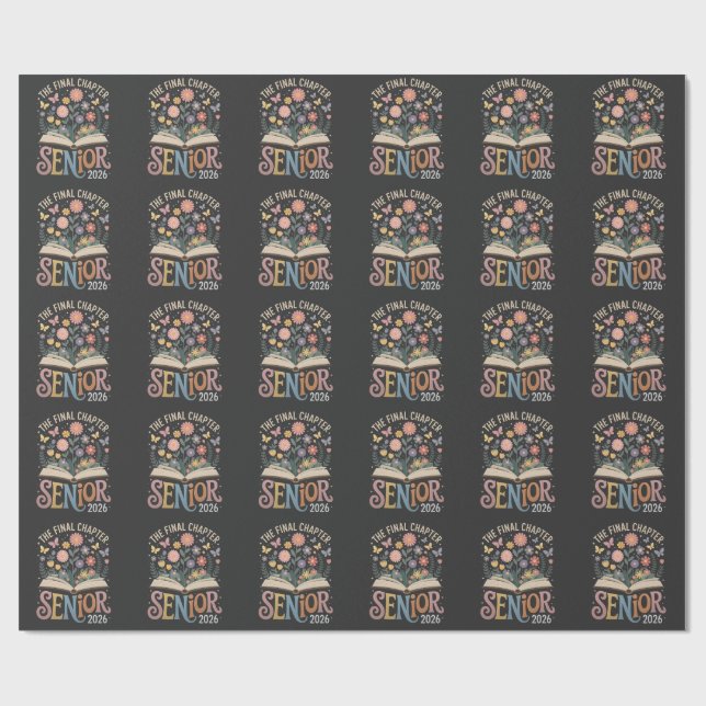 Papel De Presente Blossom da graduação do Mais velho de capítulo fin (Aberto)