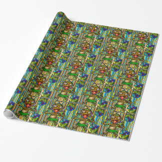 Papel De Presente Blow Yer Raspberry!
