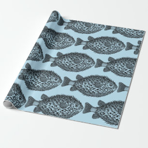 Papel De Presente Blowfish Porcupine Thunder_Cove