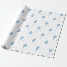 Papel De Presente Blue balloon Gift Wrapping Cadeaupapier