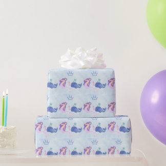 Papel De Presente Blue  Birthday Invitation