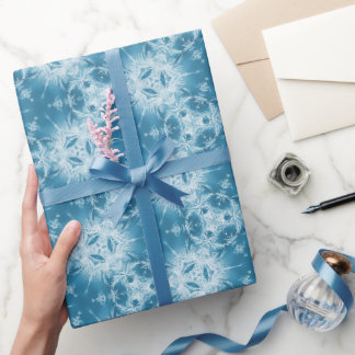 Papel De Presente Blue Snow 102 2023