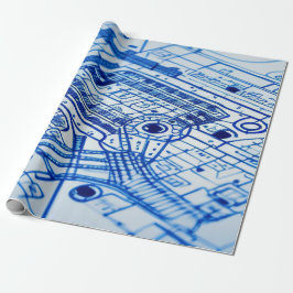 Papel De Presente Blueprint