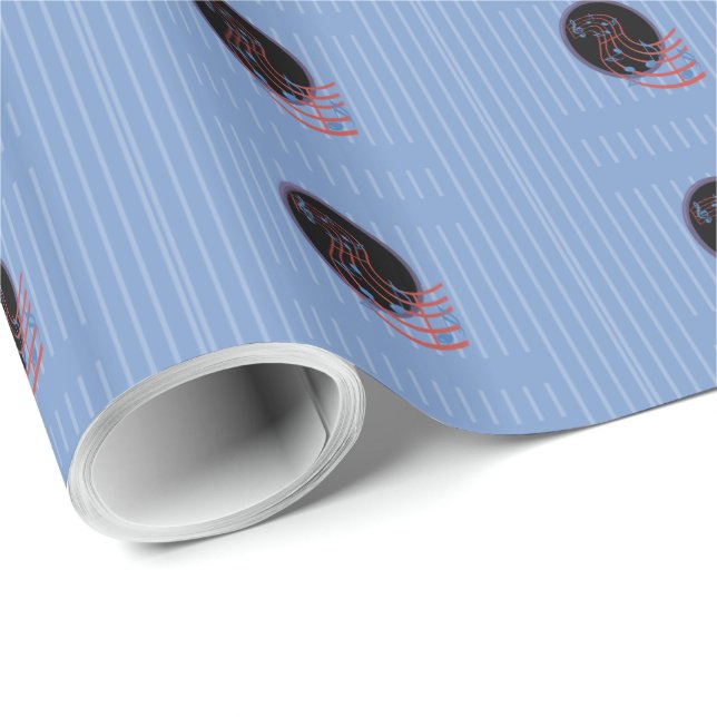 Papel De Presente Boa Sorte, Círculo de Música Preta (Ponta do rolo)