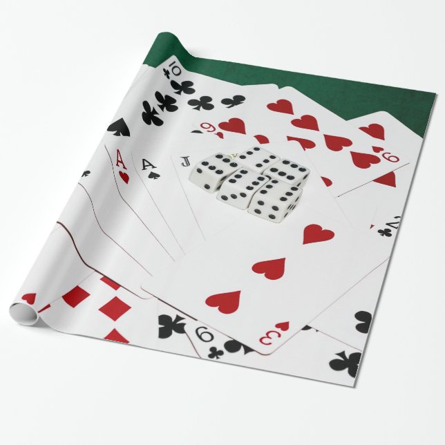 Papel De Presente Boa Sorte Para Você (Desenrolado)