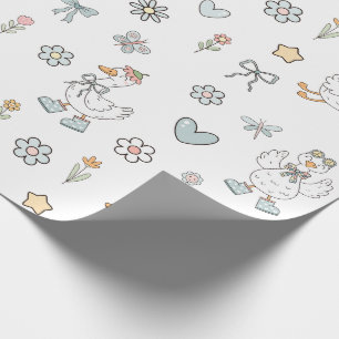 Papel De Presente Bobo Goose Birthday