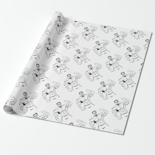 Papel De Presente body building