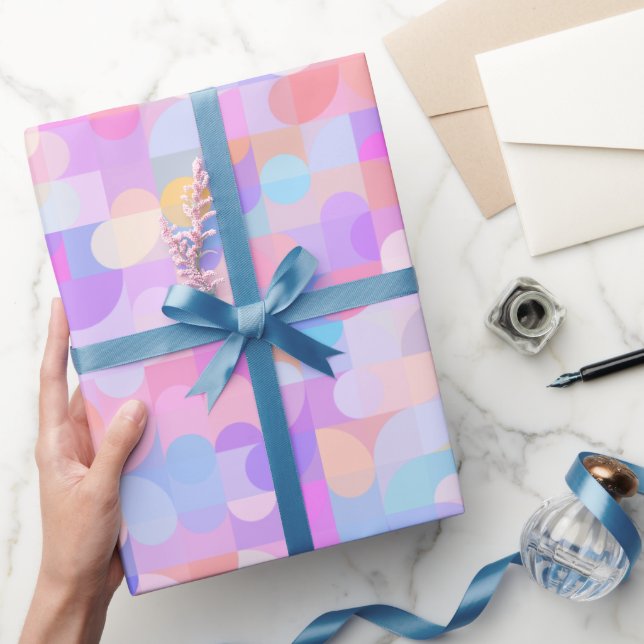 Papel De Presente Boho Pattern  (Presentear)