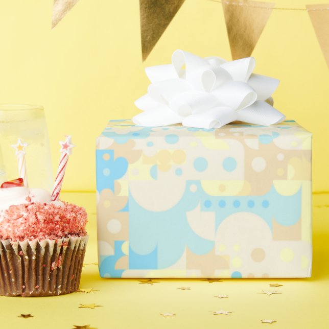 Papel De Presente Boho Pattern   (Festa de aniversário)