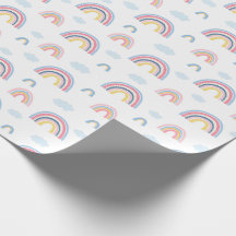 Boho Rainbots rosa azul Bonito