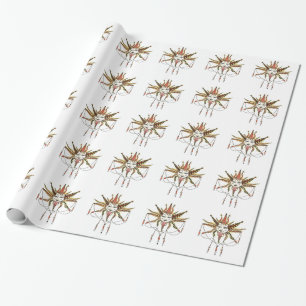 Papel De Presente Boho Sol