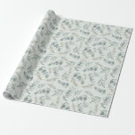 Papel De Presente Boho Watercolor Eucalyptus Greenery Casamento<br><div class="desc">Mergulhe na alura inspirada no véu do nosso design de aquarela,  inspirando-se no eucalipto e na folhagem exuberante,  criada para melhorar esses momentos inesquecíveis. Perfeito para casamentos,  aniversários,  e além,  essa design encantadora adiciona a qualquer ocasião um toque de beleza natural e sofisticação.</div>