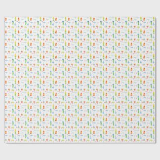 Papel De Presente Boias e semelhantes de aquarela