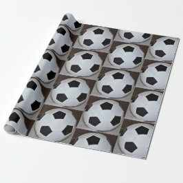 Papel De Presente Bola de futebol