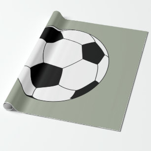Papel De Presente Bola de Futebol