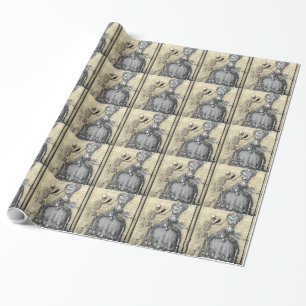 Papel De Presente Bola de mascarada do Dia das Bruxas