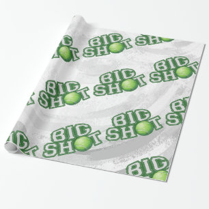 Papel De Presente Bola de tênis do peixe graúdo