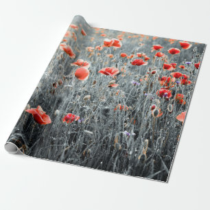 Papel De Presente Bolachas de flores silvestres