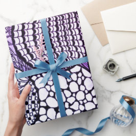 Papel De Presente Bolas de design para doação de Hanukkah.