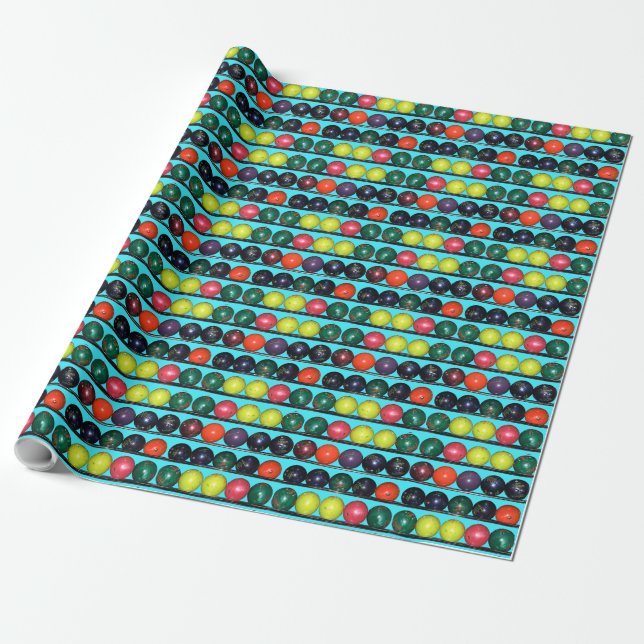 Papel De Presente Boliche Blitz (Desenrolado)