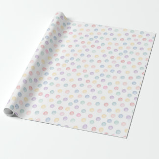 Papel De Presente Bolinhas suaves - qualquer ocasião