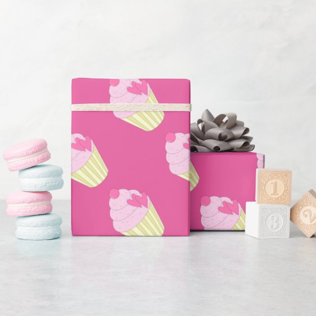 Papel De Presente Bolo de Decorado illusima (Chá de bebê)