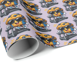 Papel De Presente Bolo de Fubá na Esteira