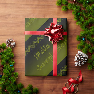 Papel De Presente Bolo Feliz de Chegada