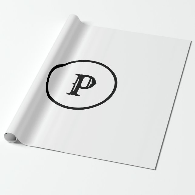 PAPEL DE PRESENTE BOLSA DE ESTILO ELEGANTE MODERNO MÍNIMO SIMPLES MO (Desenrolado)