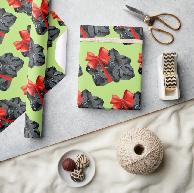 Papel De Presente Bomba de carvão (Artesanato)