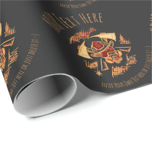 Papel De Presente Bombeiro Bombeiro Bombeiro Modelo