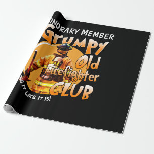 Papel De Presente Bombeiro Sr.Deputado Grumpy Bombeiro