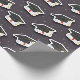 Papel De Presente boné de formatura Tassle Modern
