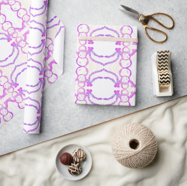 Papel De Presente Boneco de neve caprichoso e fofo (Artesanato)
