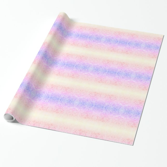 Papel De Presente Bonito Arco-Íris design de Frost (Desenrolado)