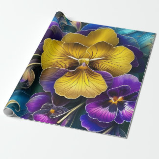 Papel De Presente Bonito arte de pansias