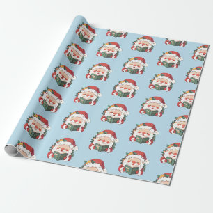 Papel De Presente Bonito Bookie Papai Noel