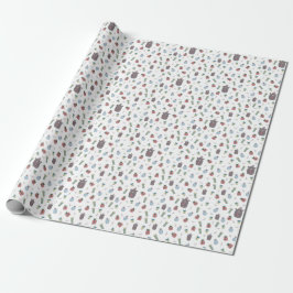 Papel De Presente Bonito e Bonito Bear Animal Theme Gift