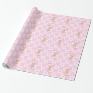Papel De Presente Bonito em Chihuahua rosa