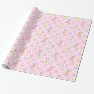 Papel De Presente Bonito em Chihuahua rosa