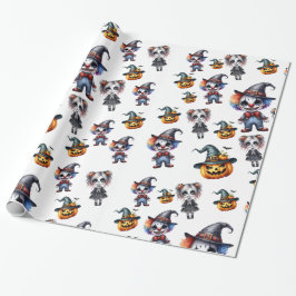 Papel De Presente Bonito Halloween