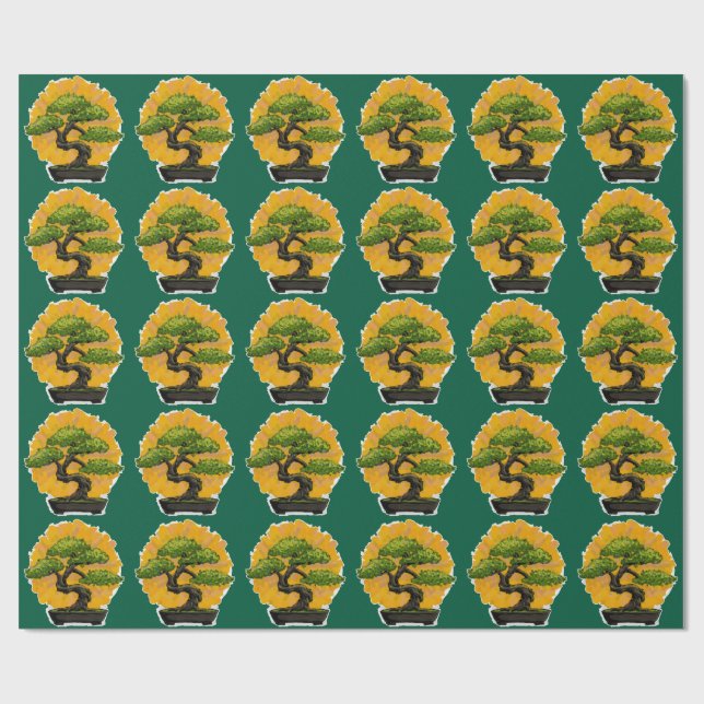 Papel De Presente Bonsai Tree Lover (Aberto)