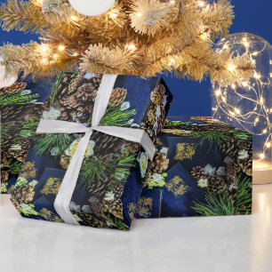 Papel De Presente Bookmas de feliz (Acorn Dourado)