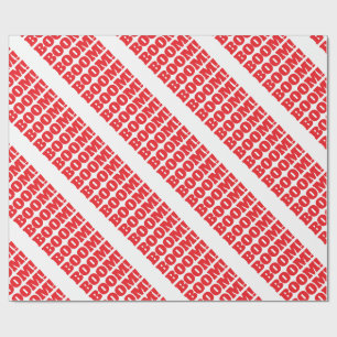 Papel De Presente BOOM Profissional elegante moderno minimalista sim