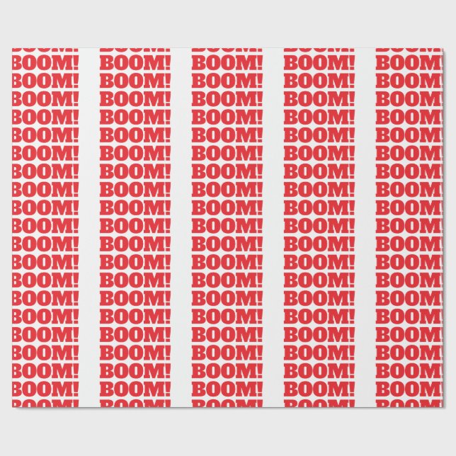 Papel De Presente BOOM Profissional minimalista moderno simples eleg (Aberto)