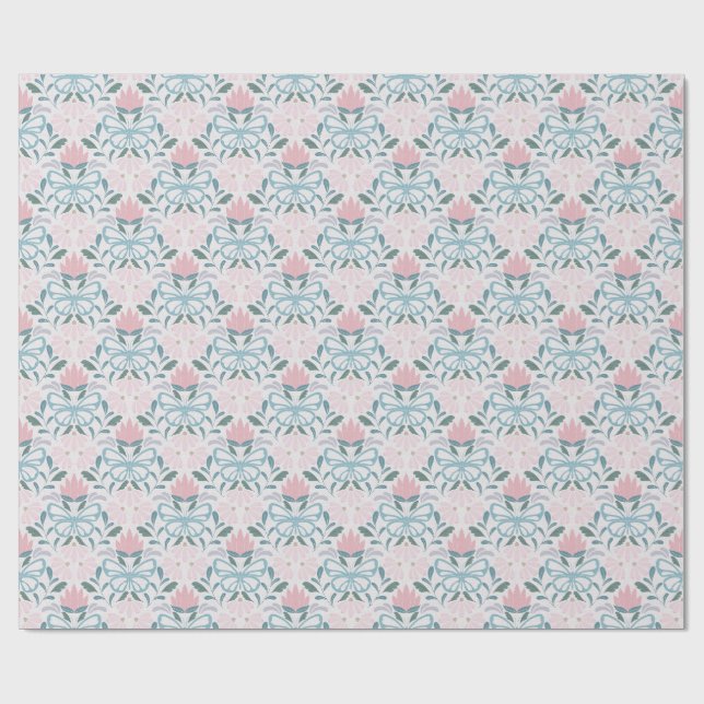 Papel De Presente Borboleta Bloom (Aberto)