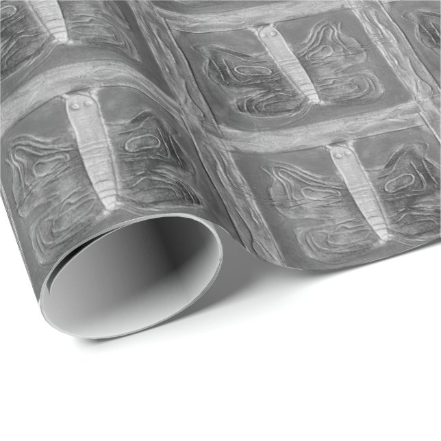 Papel De Presente Borboleta colorida | Filtro | Básico | (Ponta do rolo)